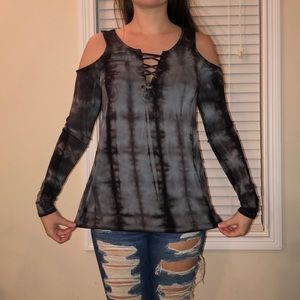 American Eagle Tie Dye Long Sleeve